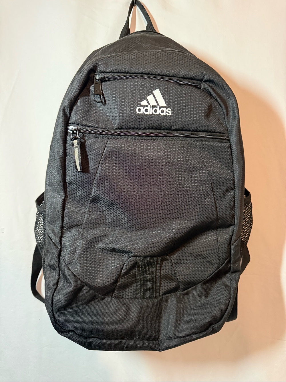 Adidas Black Backpack Multi Compartment Laptop School Gym Travel Bookbag